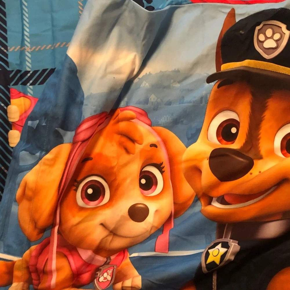 Paw Patrol Kids Bedding - Blue with Multicolor Pups